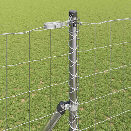 Udendørs Euro Zaun Ground Fix 10 x 1,6 m Sølv Mesh