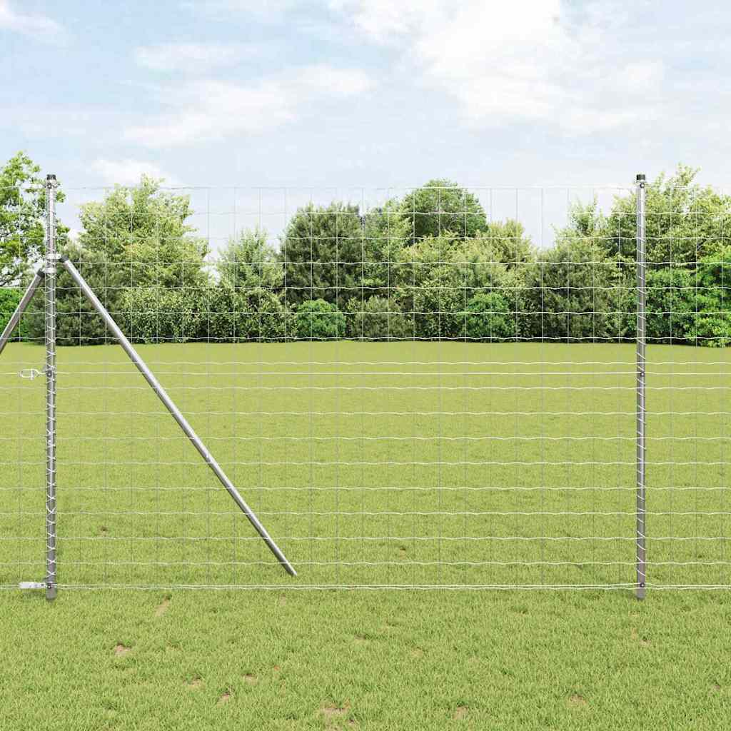 Grundfikseret svejset trådgærde 10 x 1,6 m (B x H)