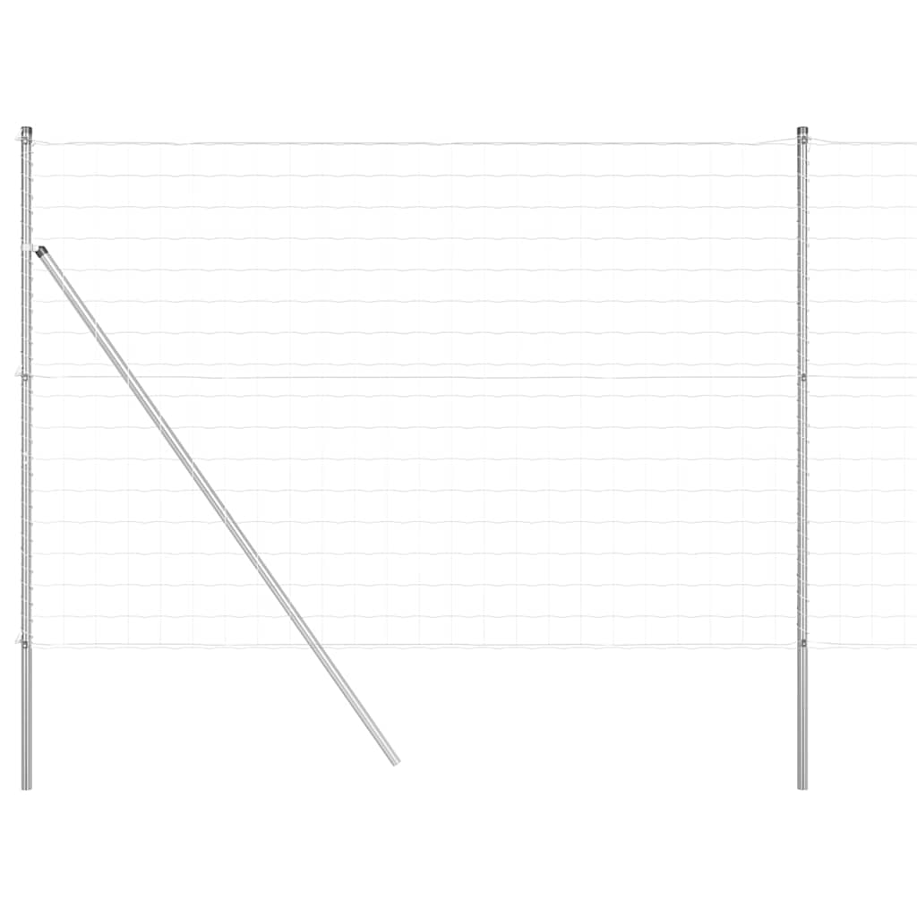 Grundfikseret svejset trådgærde 10 x 1,6 m (B x H)