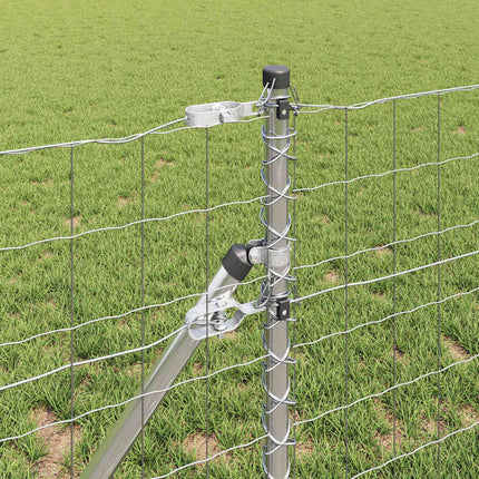 Udendørs Euro Zaun Ground Fix 50 x 0,4 m Galvaniseret stål Sølv