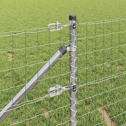 Udendørs Euro hegn med pigge 10 x 1 m Hot-Dip Galvaniseret Stål