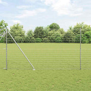 Svejset trådhegn med spidser 10 x 1,5 m (B x H)