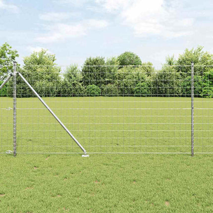 Udendørs Euro hegn med pigge 10 x 1 m Hot-Dip Galvaniseret Stål