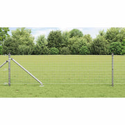 Svejset trådhegn med spidser 25 x 0,4 m (B x H)