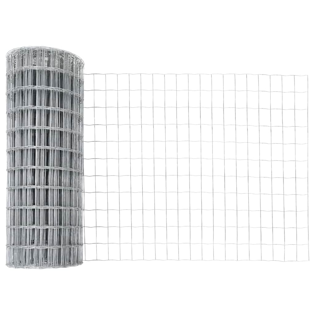 Svejset trådhegn med spidser 25 x 0,4 m (B x H)