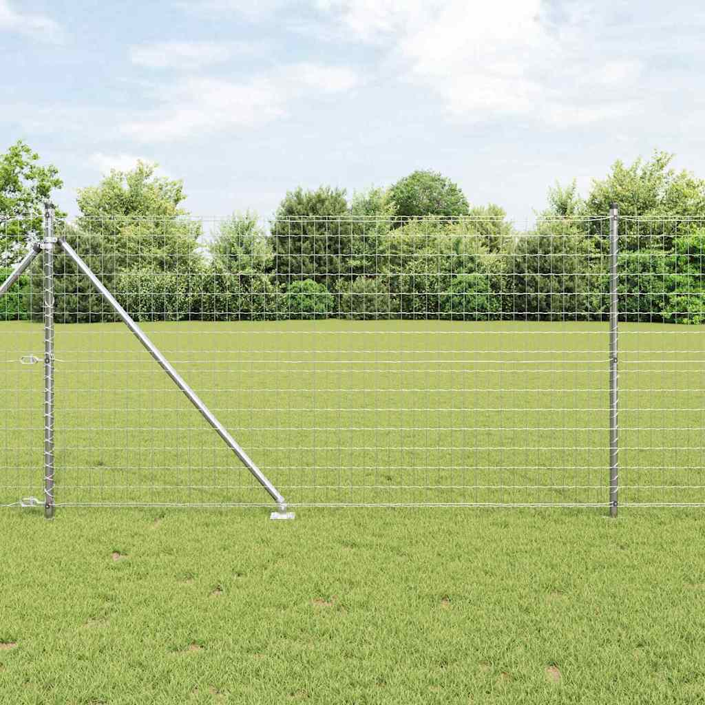 Svejset trådhegn med spidser 25 x 1 m (B x H)