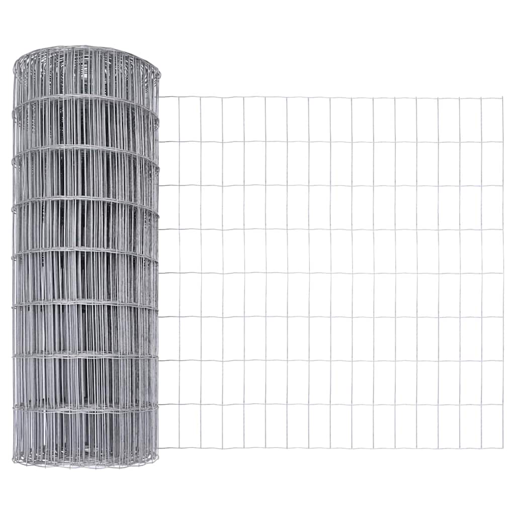 Svejset trådhegn med spidser 25 x 1 m (B x H)