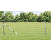 Hegn med post Sølv 0,4 x 50 m Stål