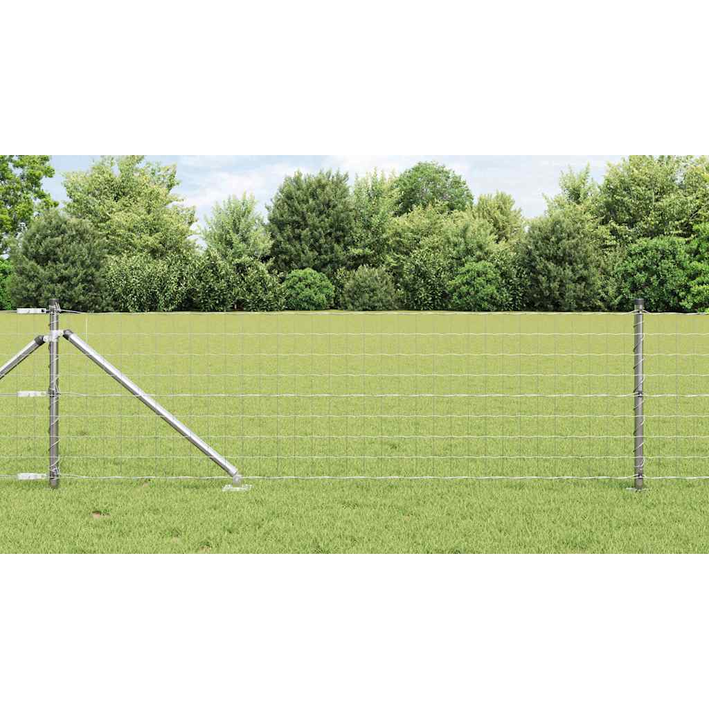 Svejset trådhegn med spidser 10 x 0,4 m (B x H)