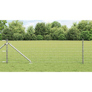 Svejset trådhegn med spidser 10 x 0,4 m (B x H)