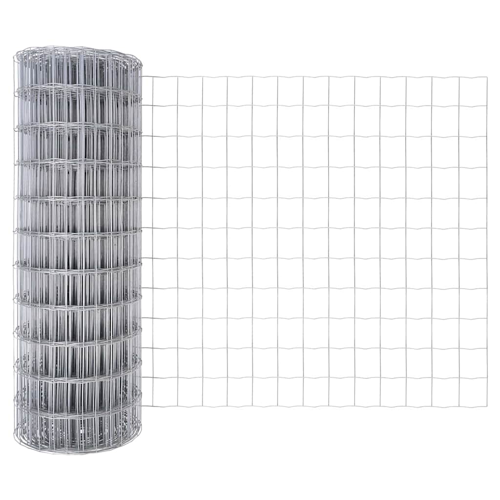 Svejset trådhegn med spidser 10 x 0,4 m (B x H)