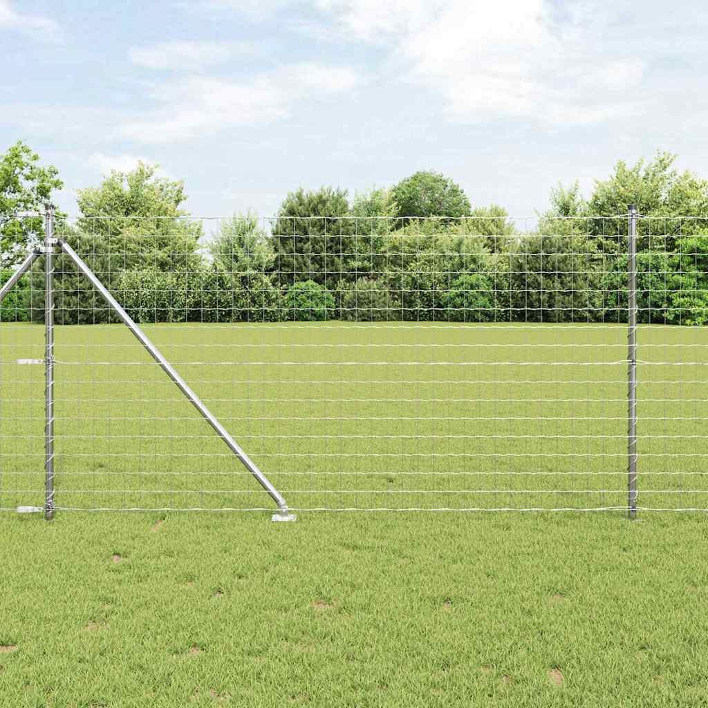 Svejset trådhegn med spidser 25 x 1 m (B x H)