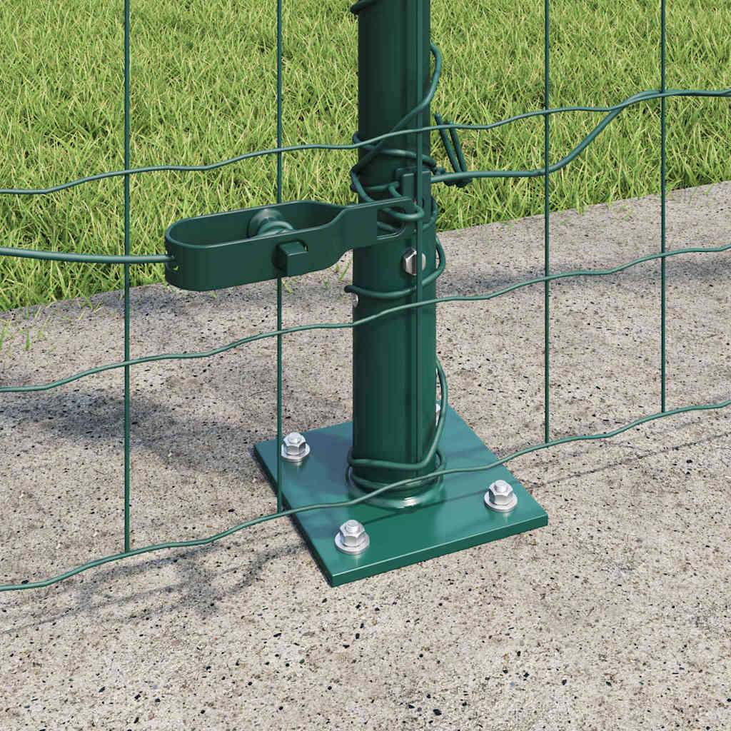 Svejset Trådhegn med Betonsokkel 10 x 1,5 m (B x H)