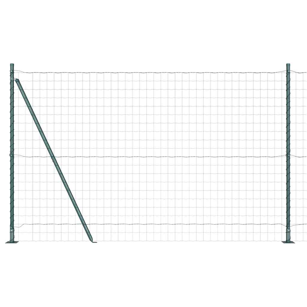 Svejset Trådhegn med Betonsokkel 10 x 1,5 m (B x H)