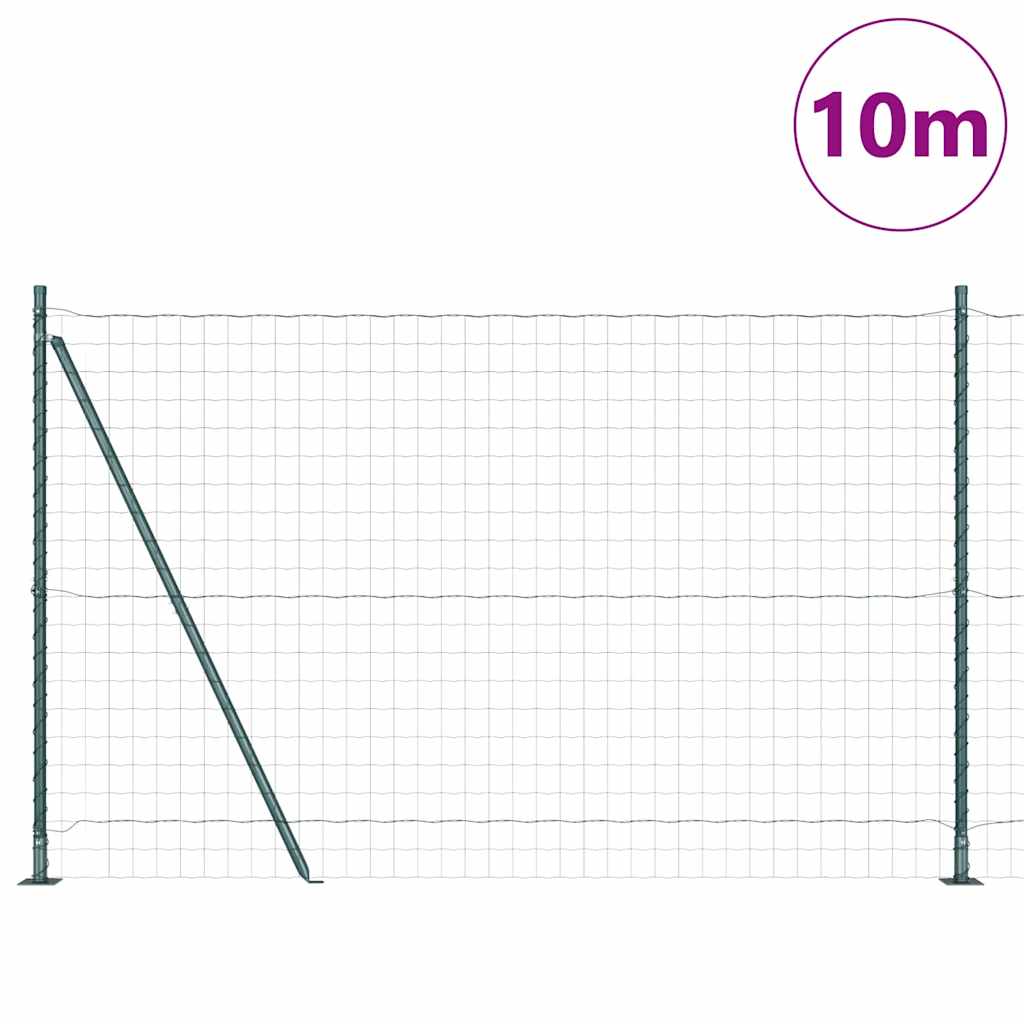 Svejset Trådhegn med Betonsokkel 10 x 1,5 m (B x H)