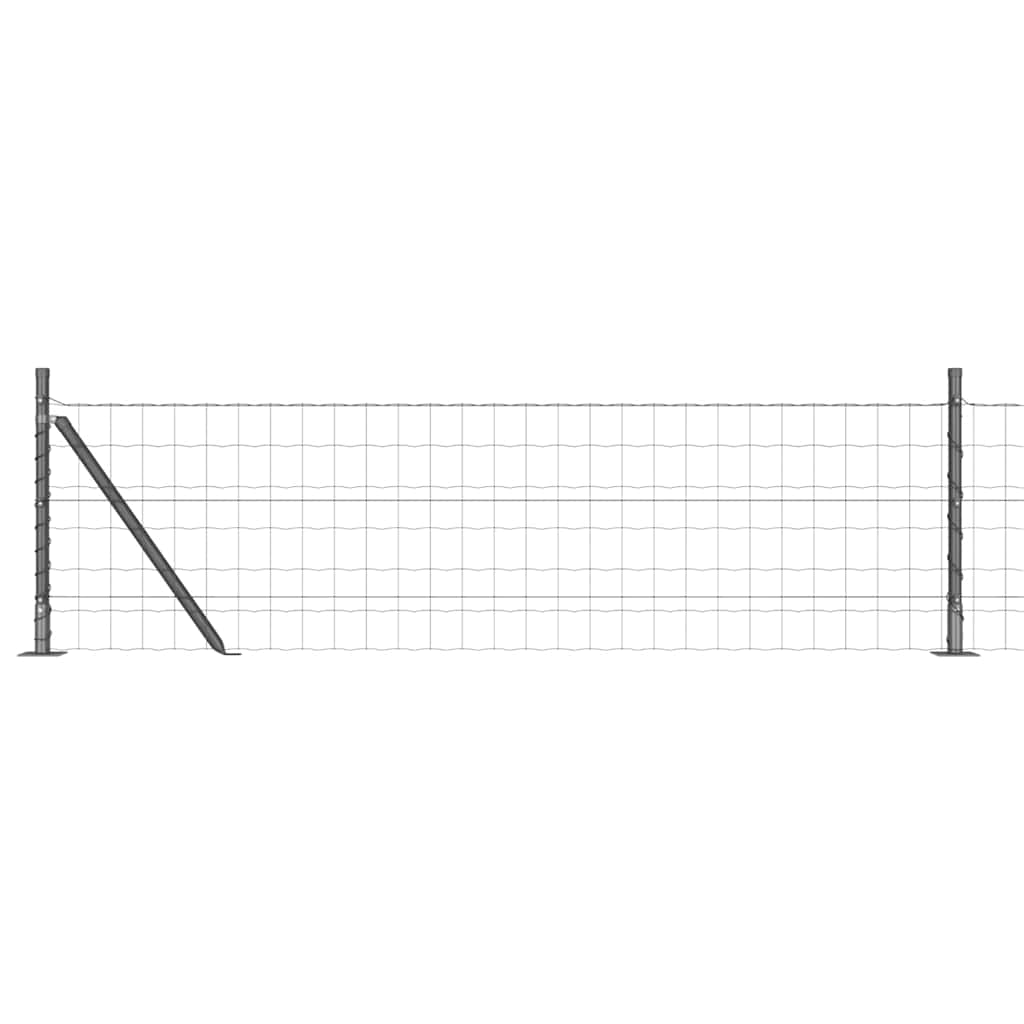 Svejset Trådhegn med Betonsokkel 10 x 0,6 m (B x H)