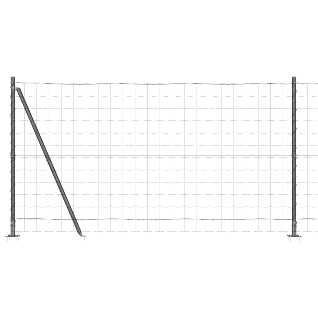 Svejset Trådhegn med Betonsokkel 10 x 1,2 m (B x H)