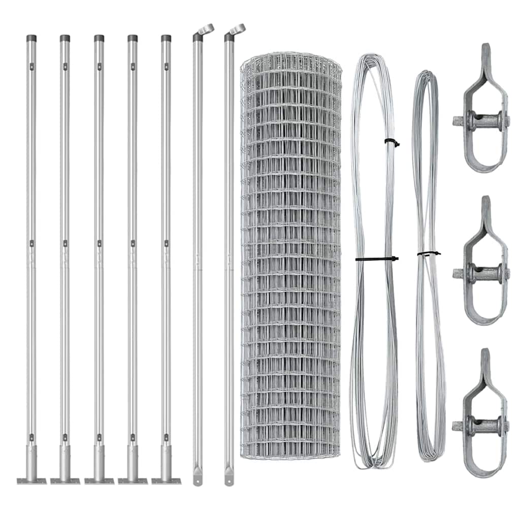 Svejset Trådhegn med Betonsokkel 10 x 0,8 m (B x H)