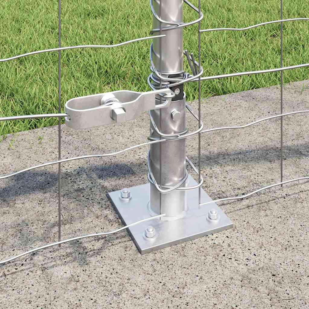 Svejset Trådhegn med Betonsokkel 10 x 0,6 m (B x H)