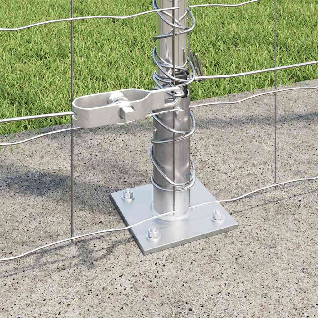Svejset Trådhegn med Betonsokkel 10 x 1,5 m (B x H)