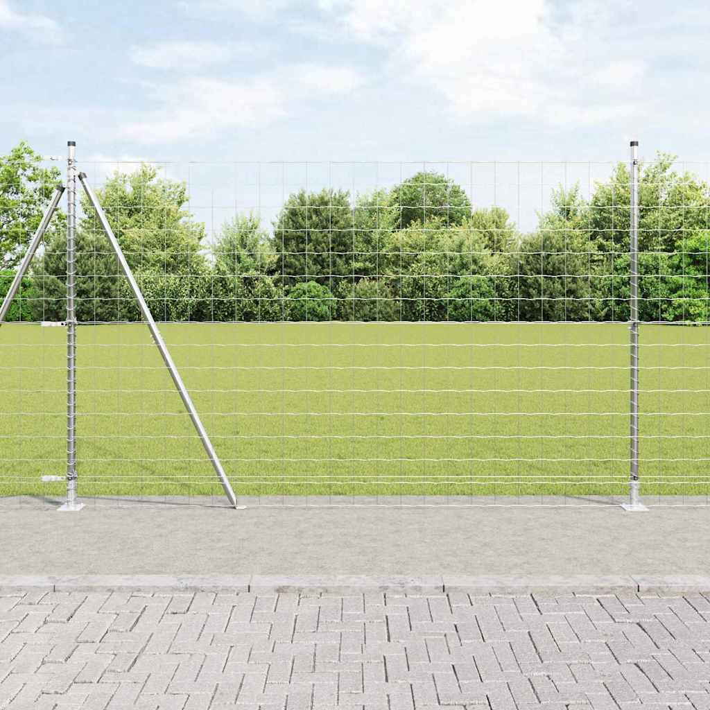 Svejset Trådhegn med Betonsokkel 10 x 1,5 m (B x H)