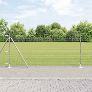 Svejset Trådhegn med Betonsokkel 25 x 0,8 m (B x H)