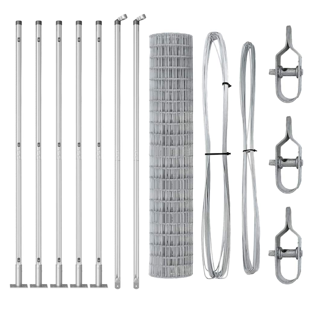 Svejset Trådhegn med Betonsokkel 10 x 1,4 m (B x H)