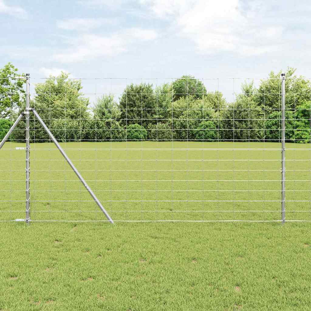 Grundfikseret svejset trådgærde 25 x 1,4 m (B x H)