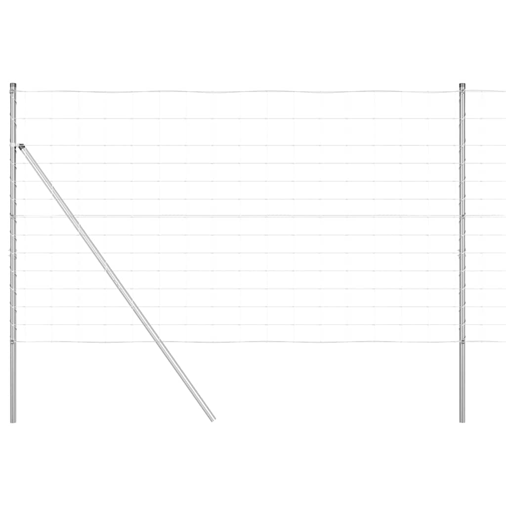 Grundfikseret svejset trådgærde 25 x 1,4 m (B x H)