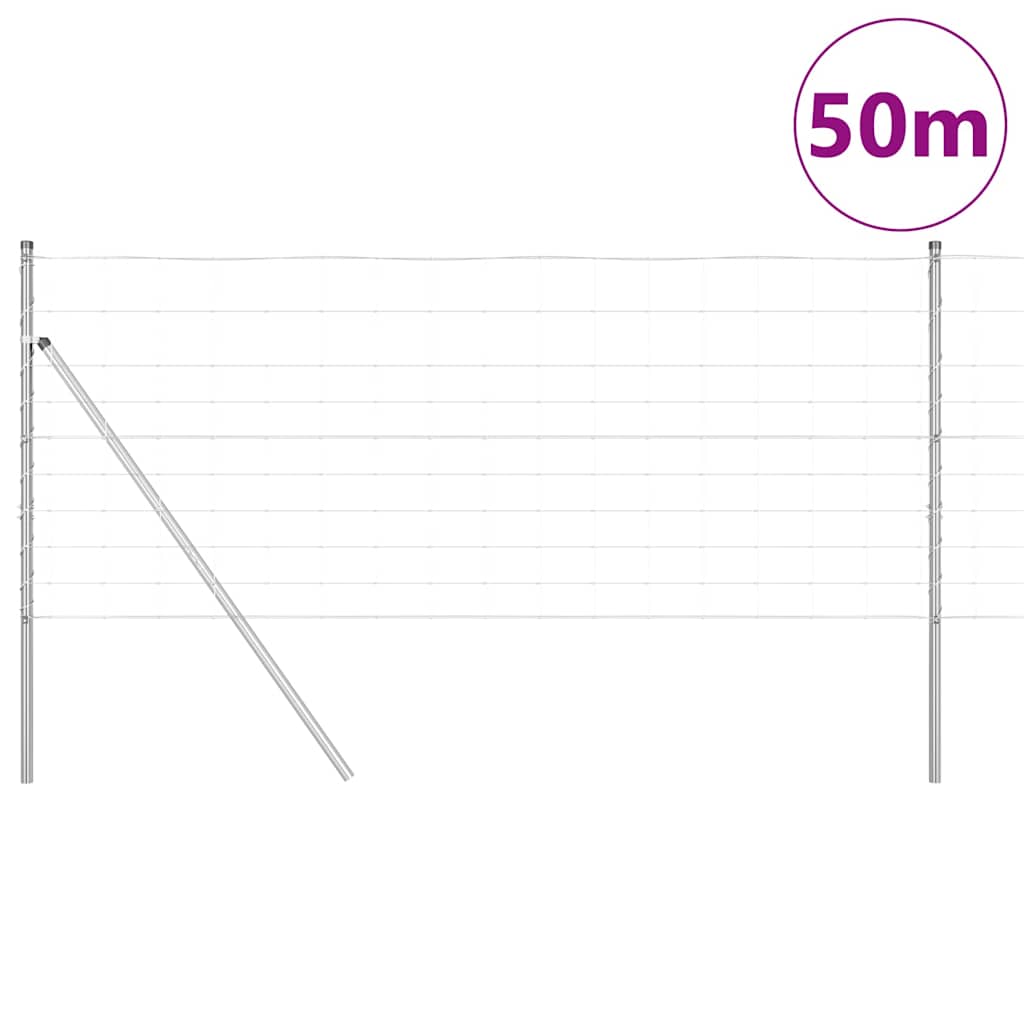 Hegnspæl Galvaniseret 50 x 1 m Stål
