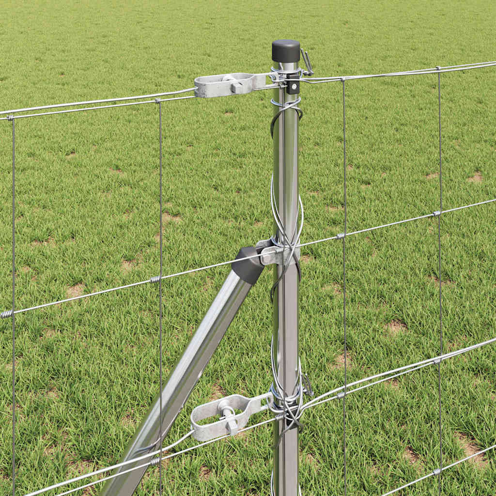 Grundfikseret svejset trådgærde 100 x 0,8 m (B x H)
