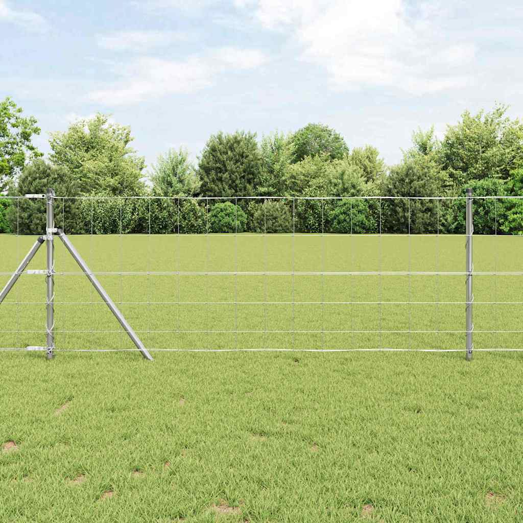 Grundfikseret svejset trådgærde 100 x 0,8 m (B x H)