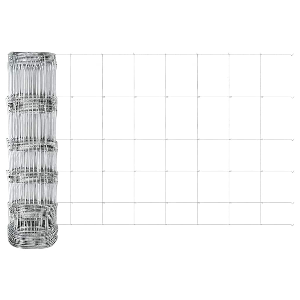 Grundfikseret svejset trådgærde 100 x 0,8 m (B x H)