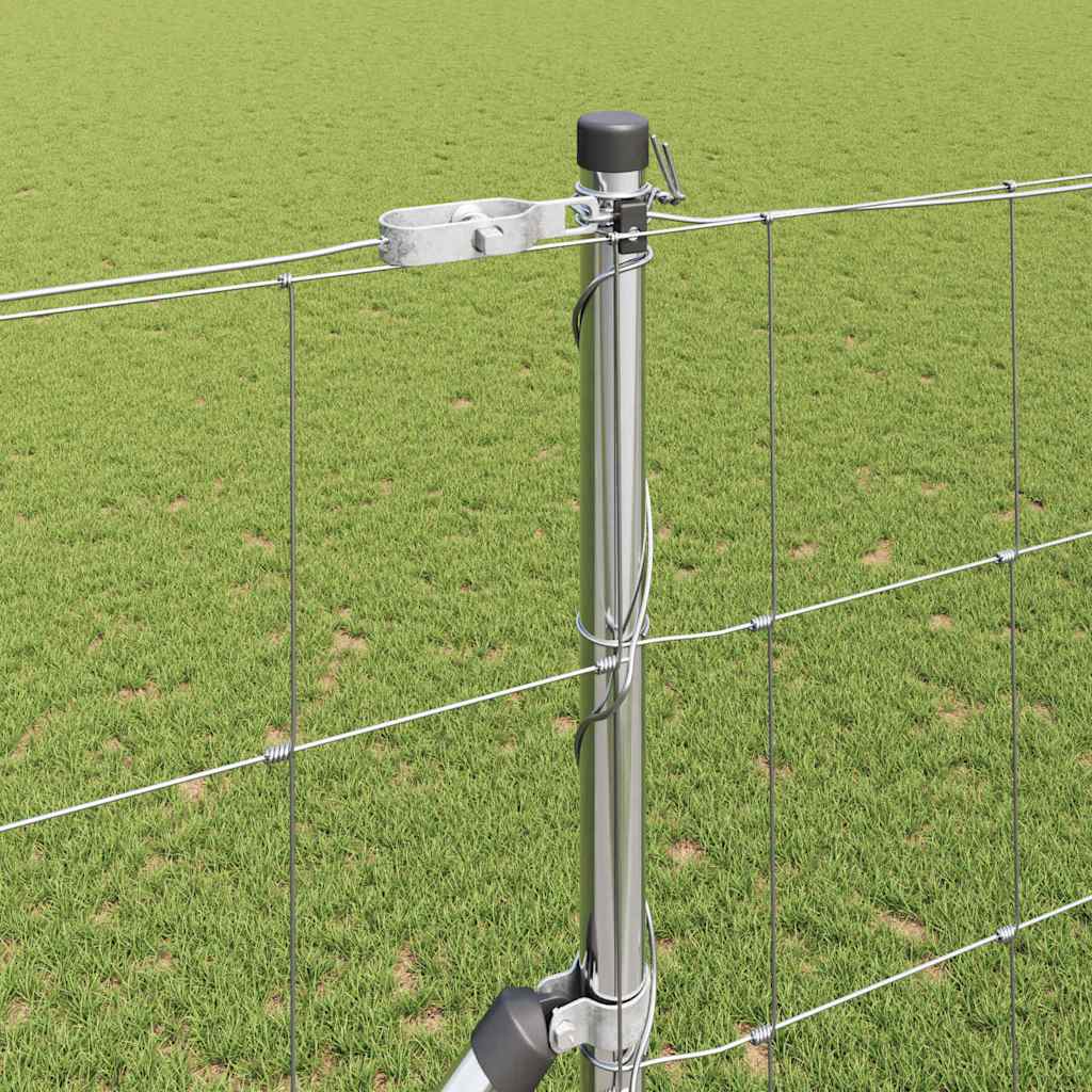 Svejset trådhegn med spidser 25 x 1,5 m (B x H)