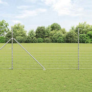 Svejset trådhegn med spidser 25 x 1,5 m (B x H)