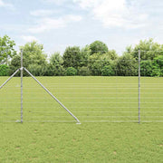 Svejset trådhegn med spidser 25 x 1,5 m (B x H)