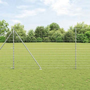 Svejset trådhegn med spidser 25 x 1,6 m (B x H)