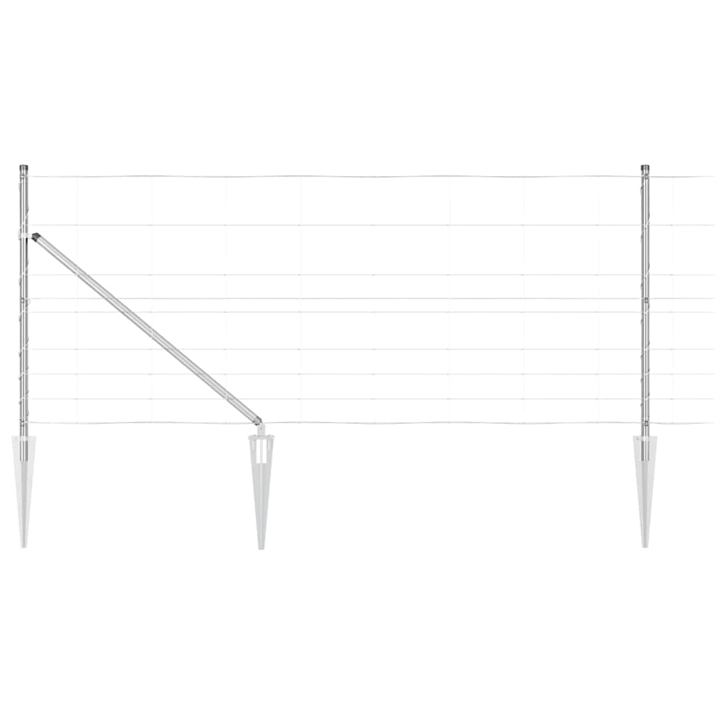Hegnspæl Galvaniseret 100 x 1 m Stål