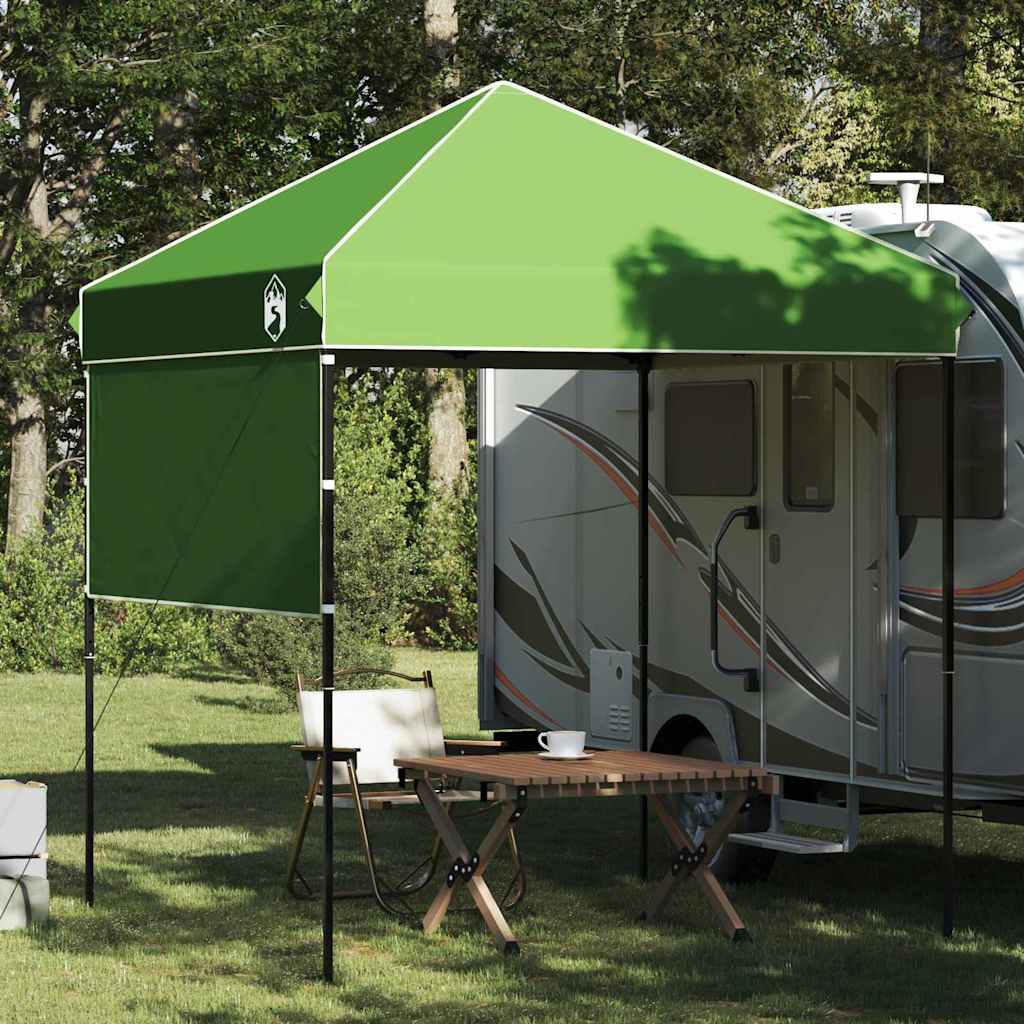 Canopy Tent Grøn 194 x 194 x 251 cm Stof billede
