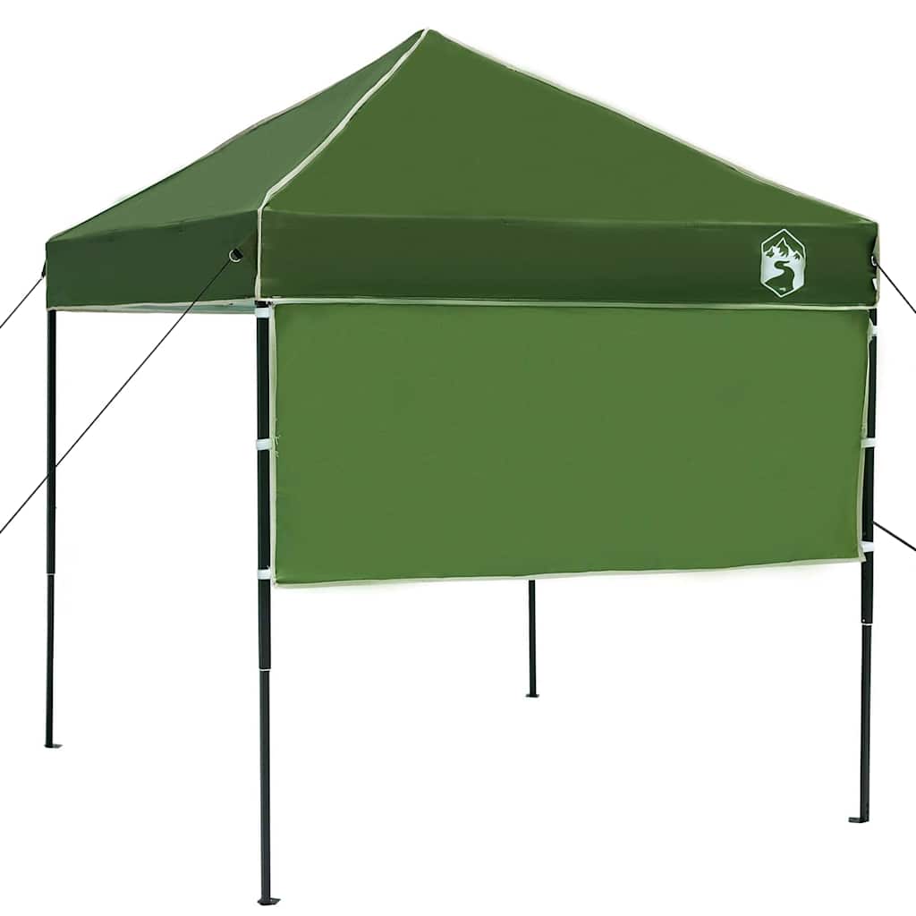 Pop-up canopy telt Grøn 200 x 200 cm Stof