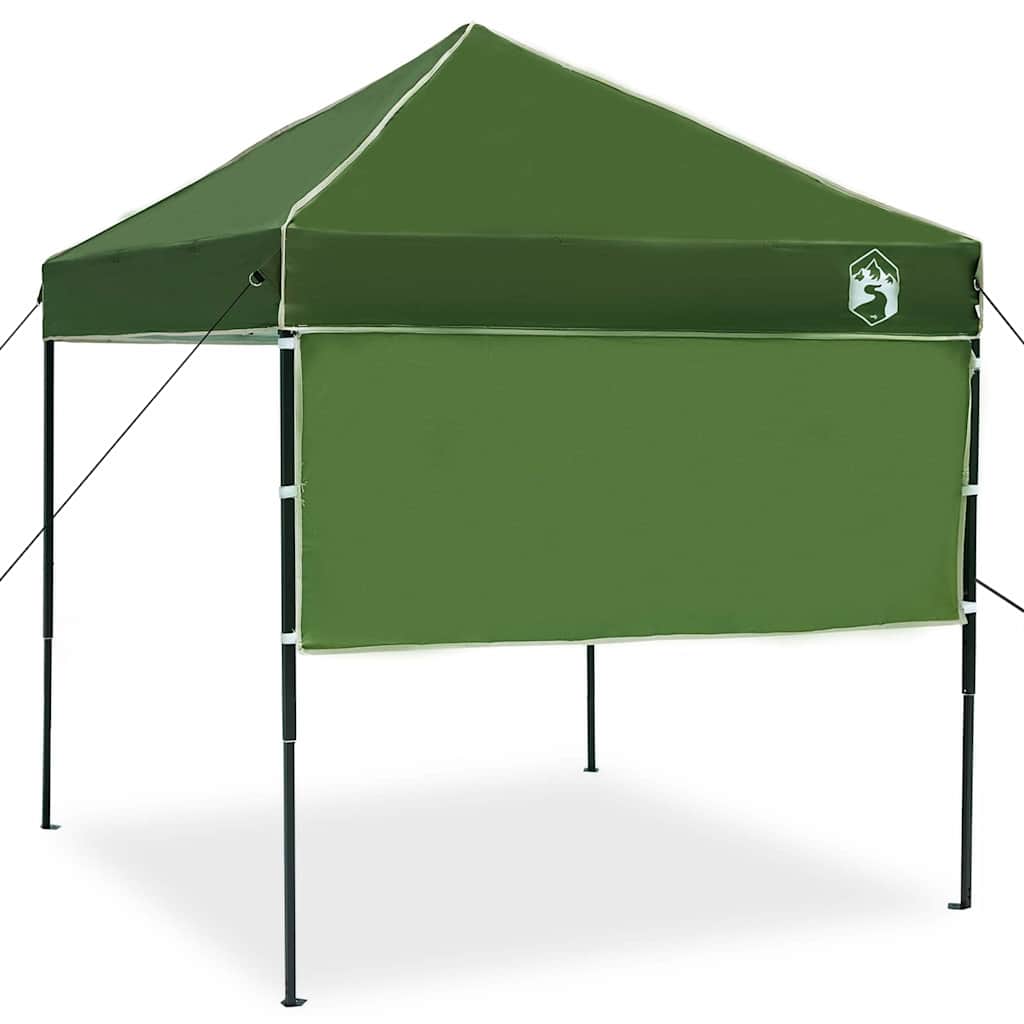 Pop-up canopy telt Grøn 200 x 200 cm Stof