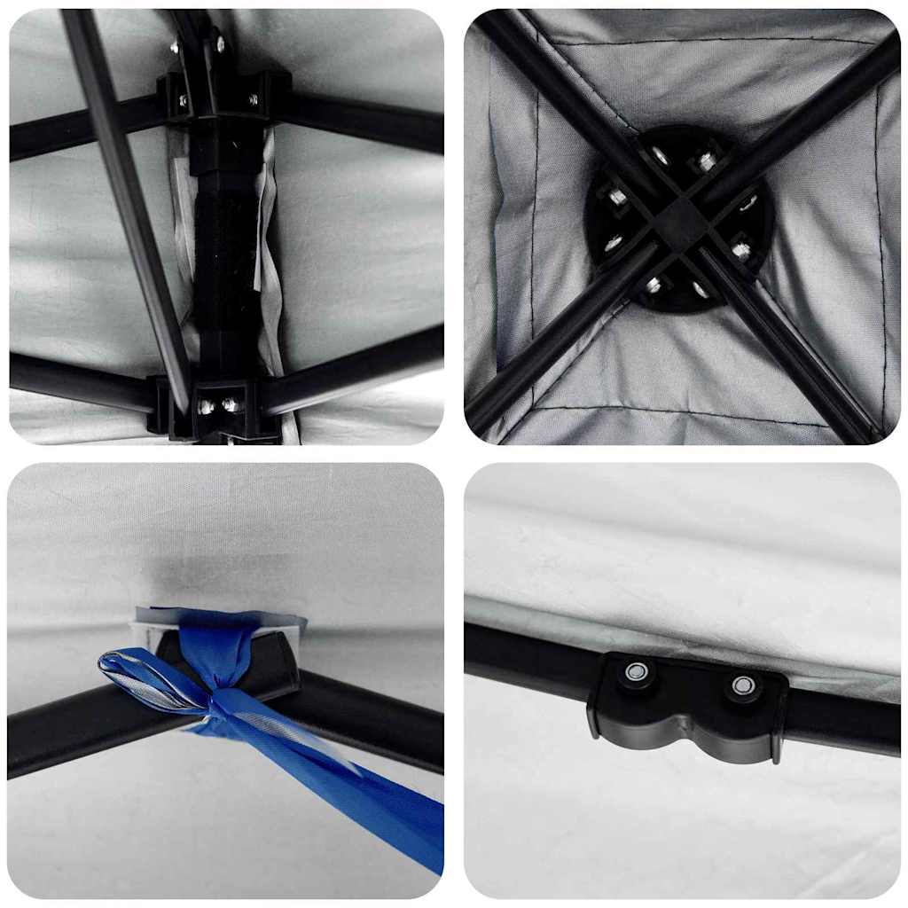 Pop-up canopy telt Orange 200 x 200 cm Stof