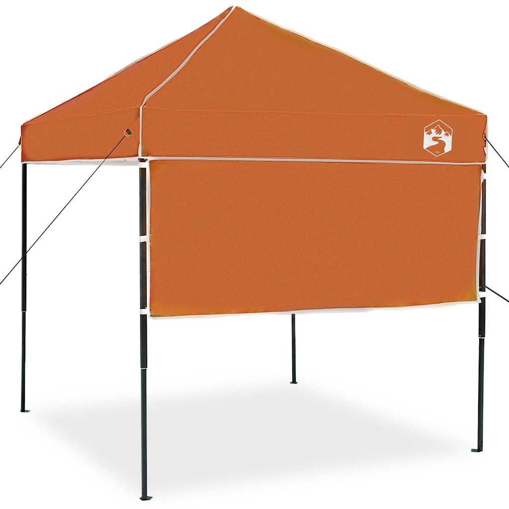 Pop-up canopy telt Orange 200 x 200 cm Stof