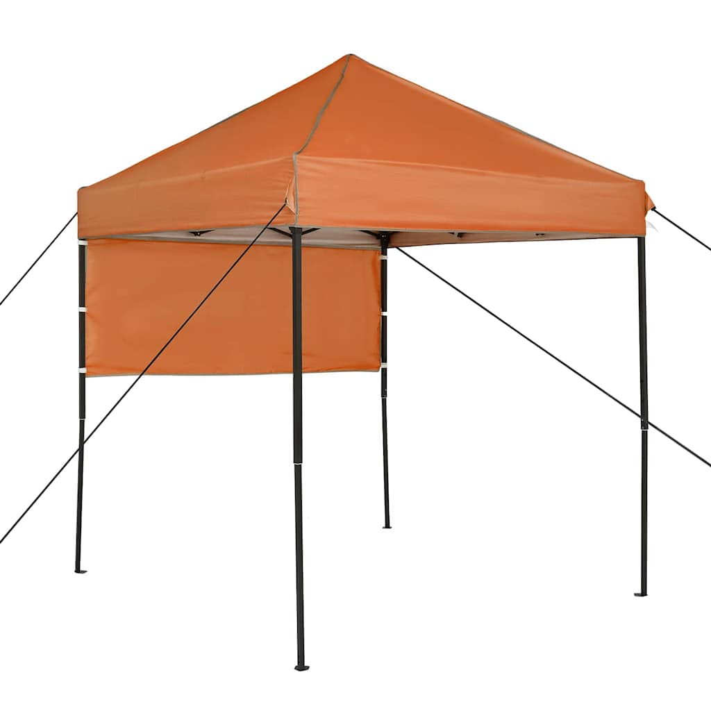 Pop-up canopy telt Orange 200 x 200 cm Stof