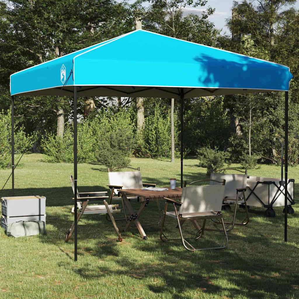 Pop-up canopy telt Blå 250 x 250 cm Stof