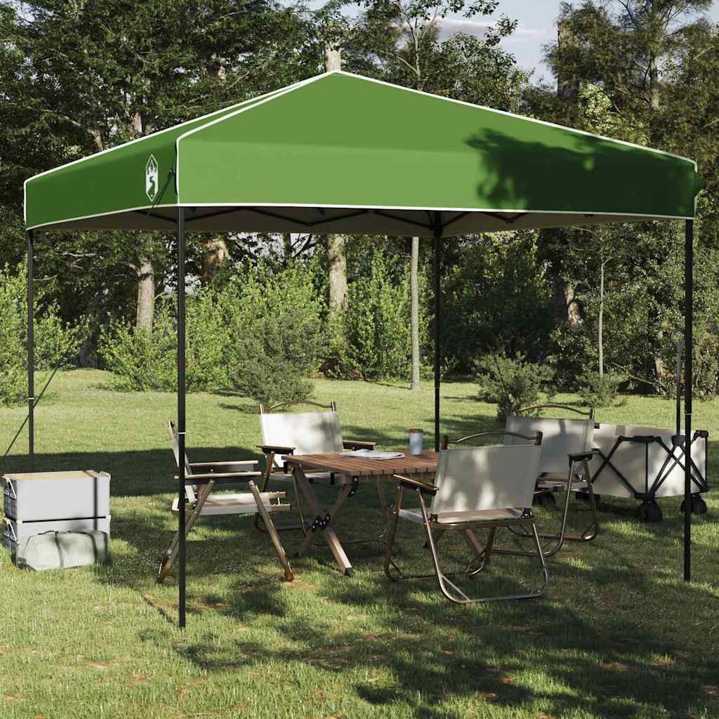 Pop-up canopy telt Grøn 250 x 250 cm Stof