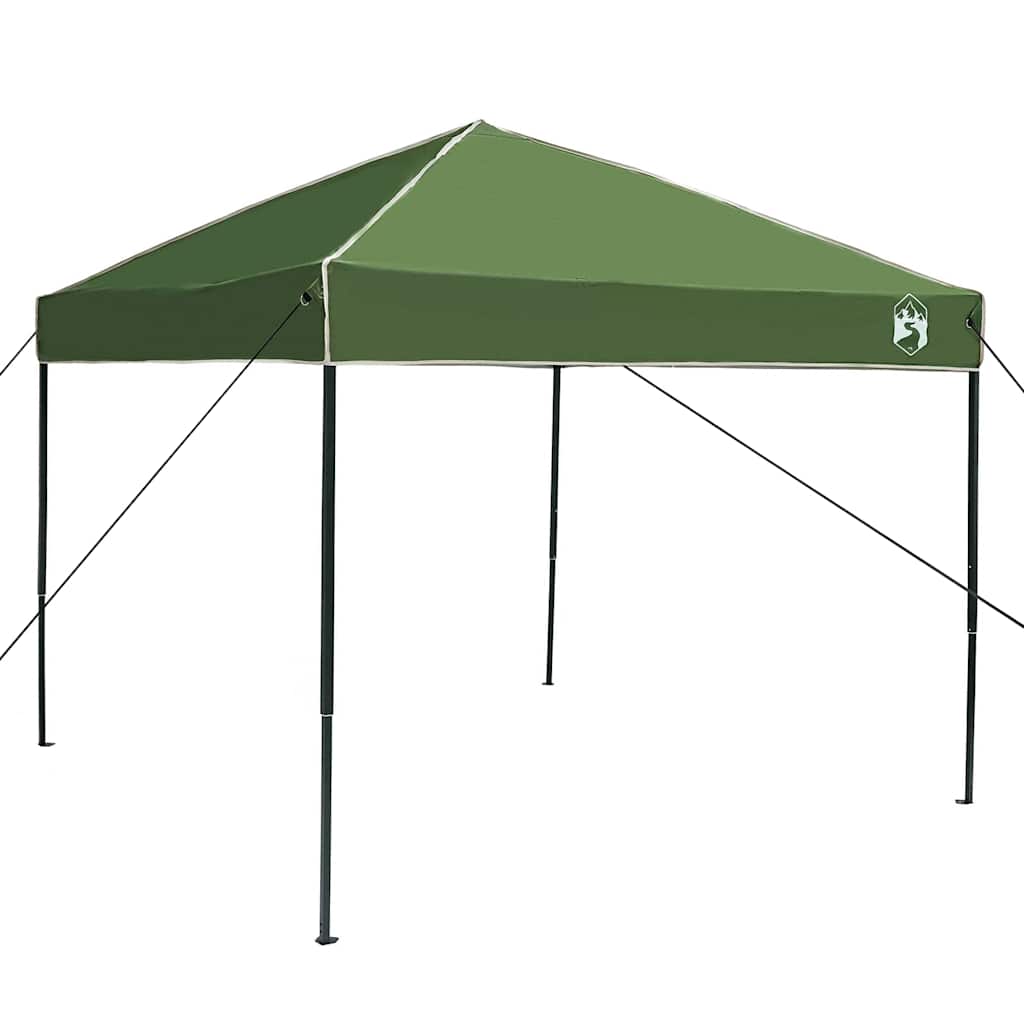 Pop-up canopy telt Grøn 250 x 250 cm Stof