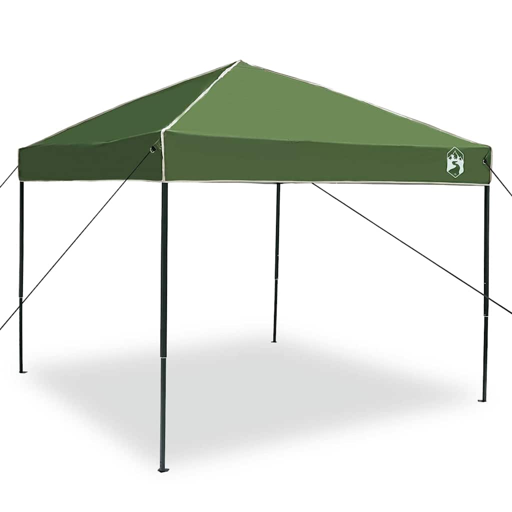 Pop-up canopy telt Grøn 250 x 250 cm Stof