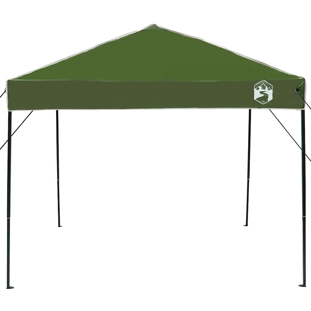Pop-up canopy telt Grøn 250 x 250 cm Stof