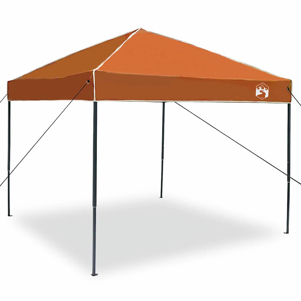 Pop-up canopy telt Orange 250 x 250 cm Stof